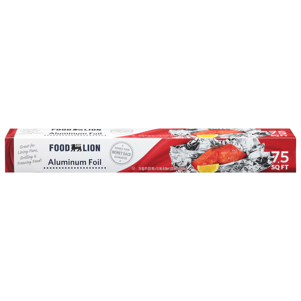 Food Lion Aluminum Foil Wrap