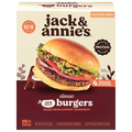 Jack & Annie's Gluten Free Classic Jackfruit Burgers - 4 ct Frozen