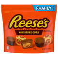 Reese's Miniatures Milk Chocolate Peanut Butter Cups Candy Family Pack