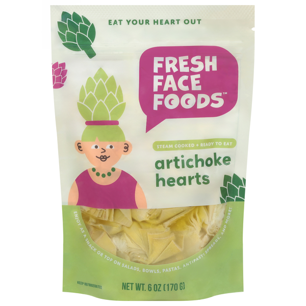 Fresh Face Foods Artichoke Hearts