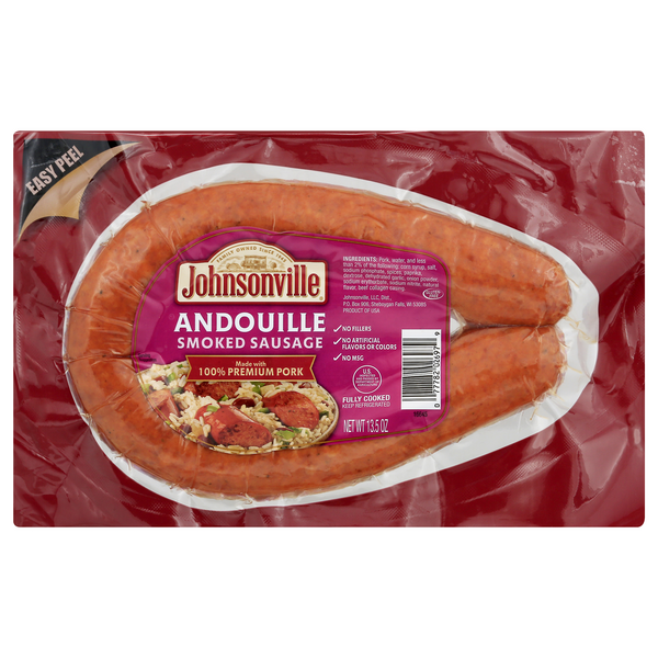 Save on Johnsonville Andouille Sausage Smoked Order Online Delivery GIANT