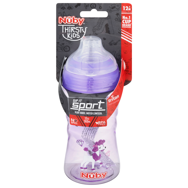 Nuby Thristy Kids Sip It Sport Cup