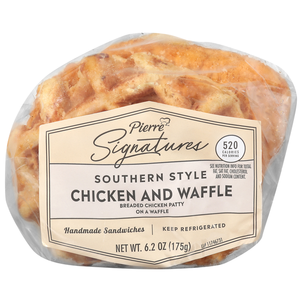 Pierre Signatures Southern Style Chicken & Waffle Sandwich