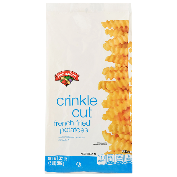 Hannaford Crinkle Cut French Fried Potatoes Frozen