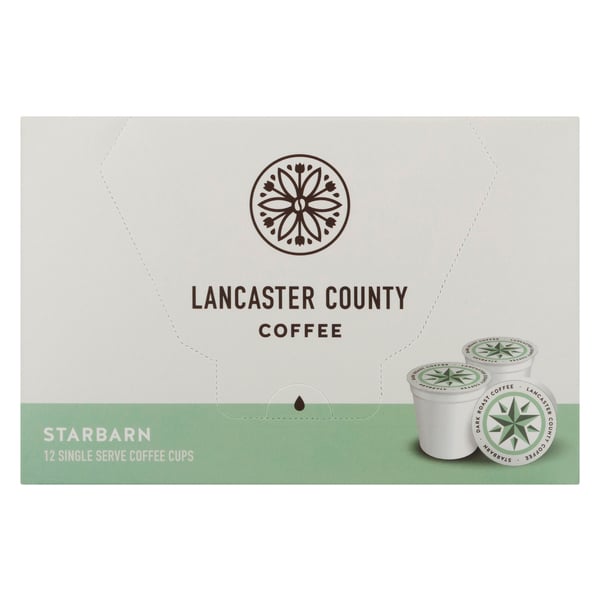 Lancaster County Starbarn Dark Roast Single Serve Coffee Cups