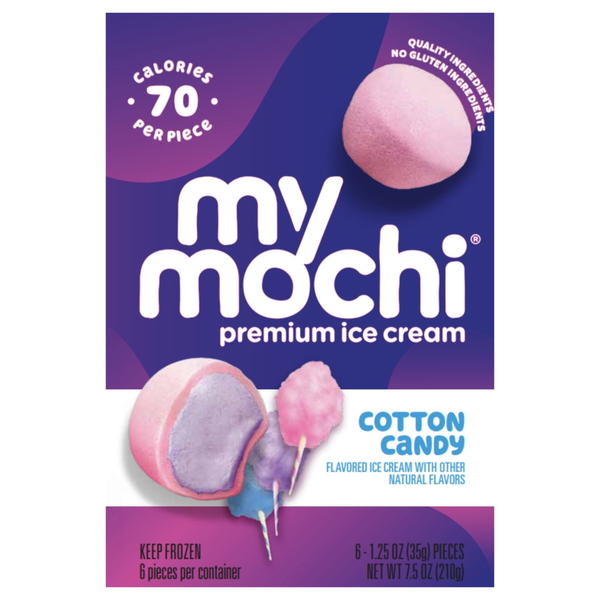 My Mochi Cotton Candy Ice Cream - 6 ct