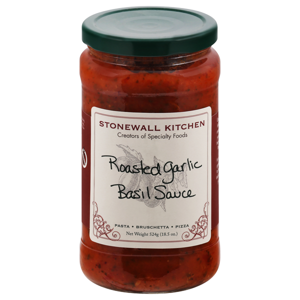 Stonewall Kitchen Roasted Garlic Basil Pasta Sauce