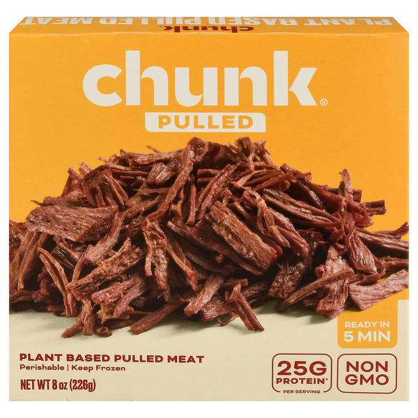 Chunk Plant Based Pulled Meat Frozen