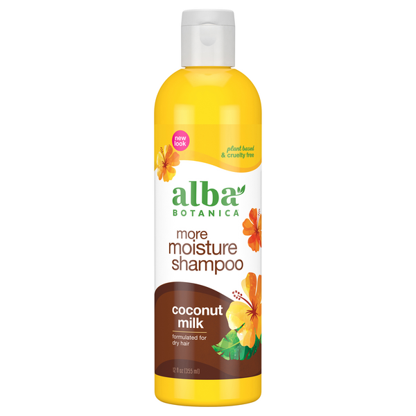Alba Botanica Hawaiian Mega Moisture Shampoo Coconut Milk