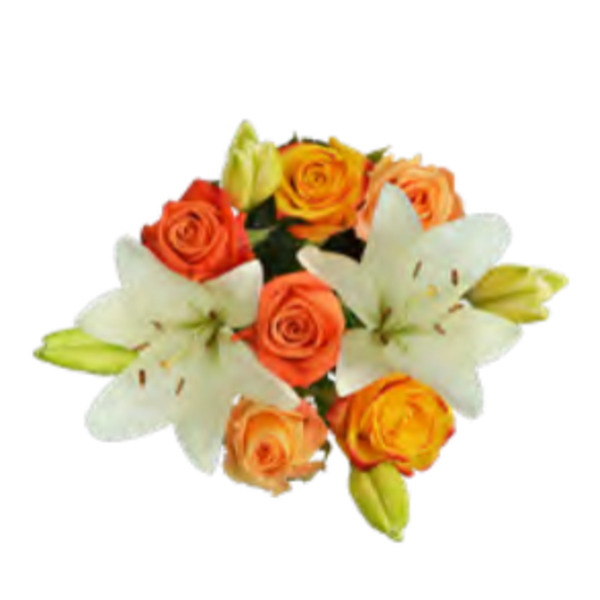 Giant Color Collection Renew Lily Rose Bouquet