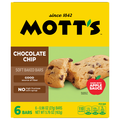 Mott's Chocolate Chip Soft Baked Bars - 6 ct