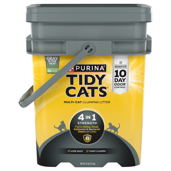 Tidy Cats 4-n-1 Strength Clumping Multi-Cat Cat Litter