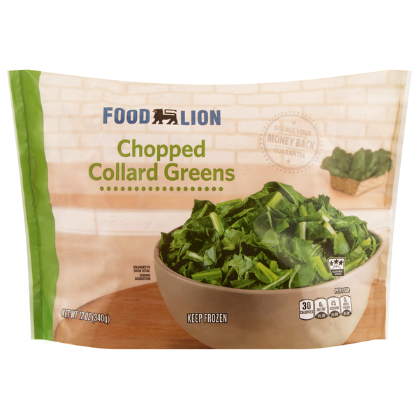 Food Lion Chopped Collard Greens Frozen