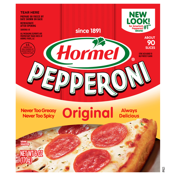 Hormel Original Pepperoni Slices