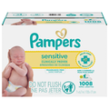 Pampers Sensitive Fragrance Free Baby Wipes 84 ct ea - 12 pk