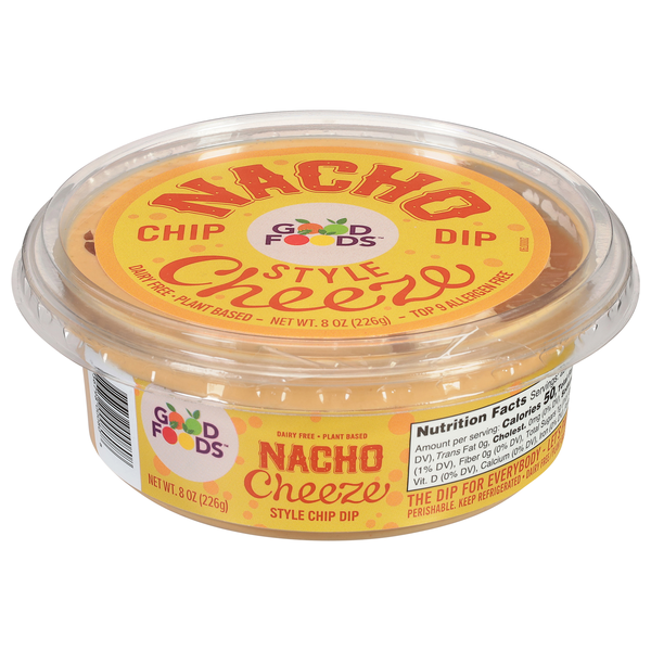 Good Foods Nacho Cheeze Style Chip Dip Refrigerated