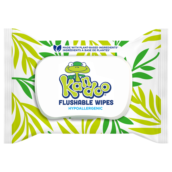 Kandoo Kids Sensitive Flushable Wipes Pop-Top