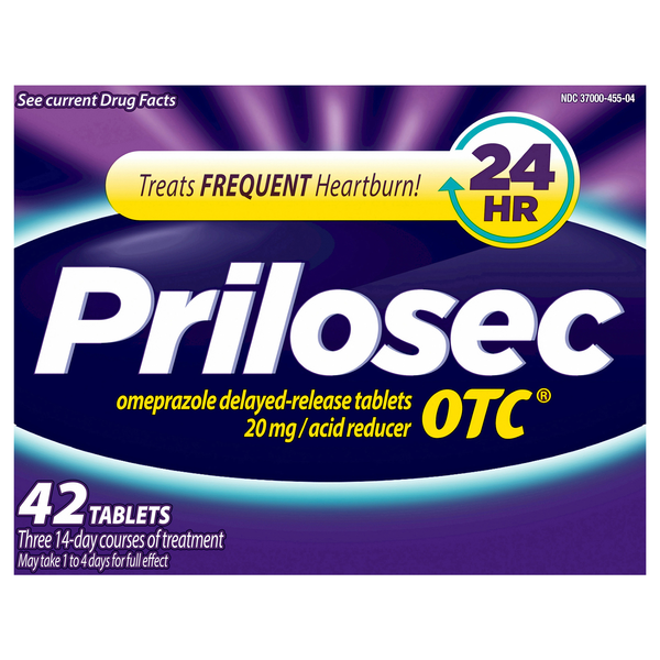 Prilosec OTC 20 mg Acid Reducer Tablets