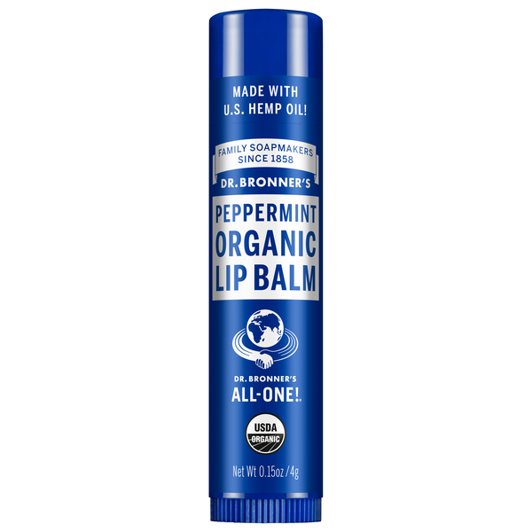 Dr. Bronner's Organic Peppermint Lip Balm