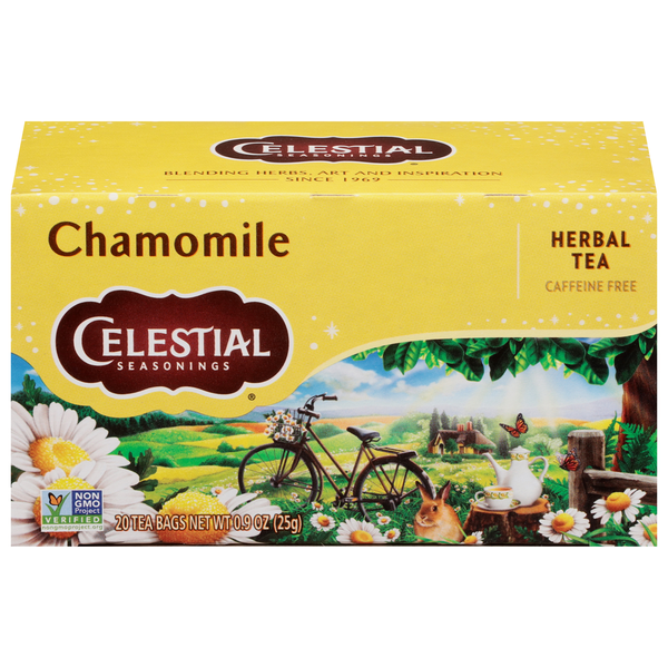 Celestial Seasonings Caffeine Free Chamomile Herbal Tea Bags