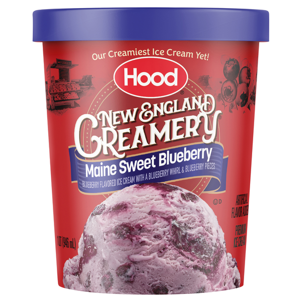 Hood New England Creamery Maine Sweet Blueberry Ice Cream
