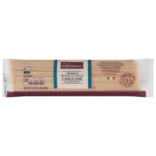 Taste of Inspirations Premium Bronze Cut Linguine Pasta