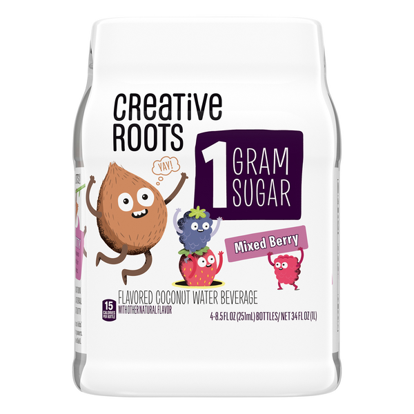 Save on Creative Roots Coconut Water Beverage Mixed Berry 4 pk Order