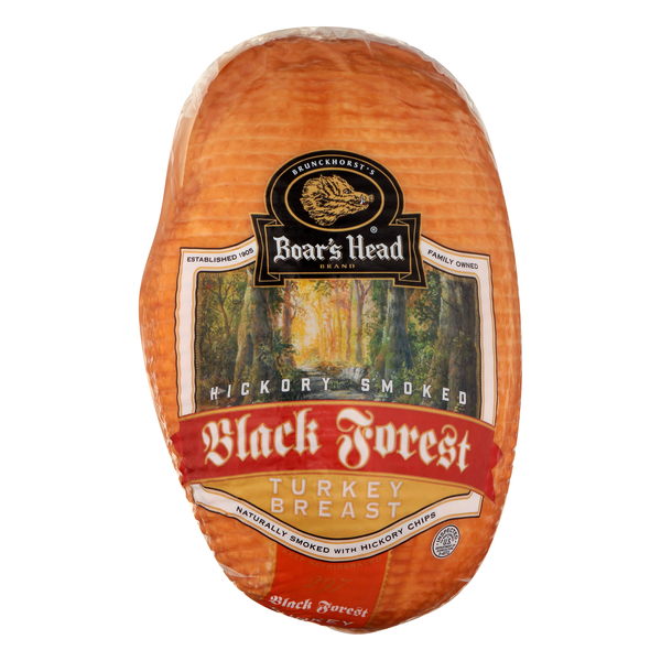 Boar's Head Deli Hickory Smoked Black Forest Turkey Breast (Thin Sliced)