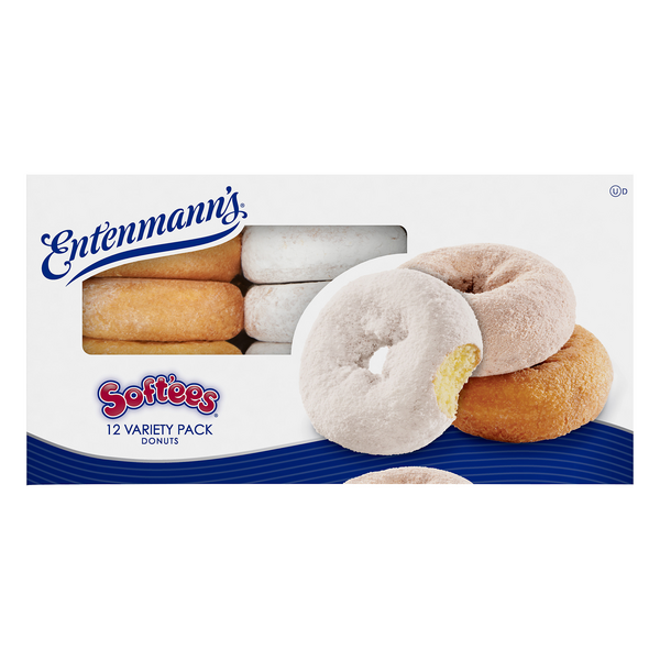 Save on Entenmann's Soft'ees Donuts Variety Pack 12 ct Order Online
