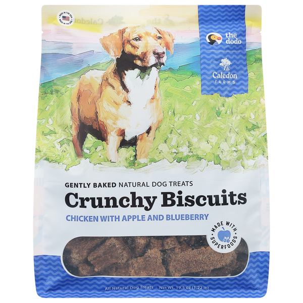 Caledon Farms The Dodo Chicken Crunchy Dog Biscuits