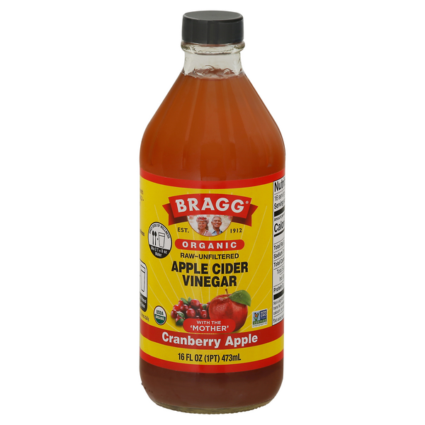 Bragg Apple Cider Vinegar Cranberry Apple Organic