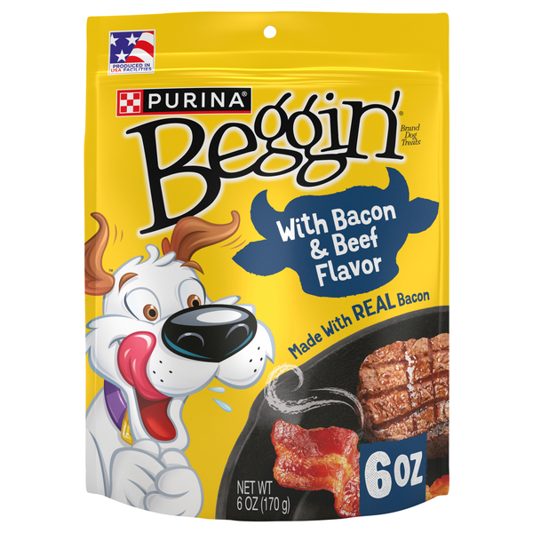 Purina Beggin' Strips Bacon & Beef Flavor Dog Treats