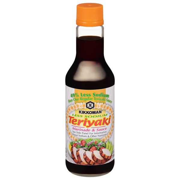 Save on Kikkoman Marinade & Sauce Teriyaki Less Sodium Order Online