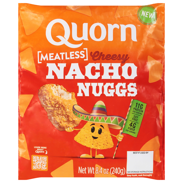 Quorn Meatless Cheesy Nacho Nuggs Frozen