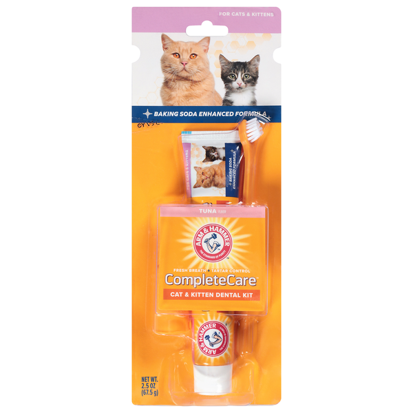 Arm & Hammer Multi-Care Dental Toothbrush Set for Cats