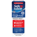 Safe Tussin High Blood Pressure & Diabetes Safe PM Cough & Cold Liquid