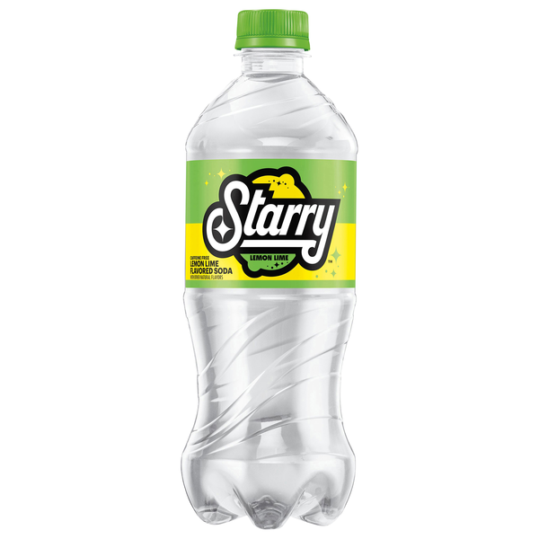 Starry Caffeine Free Lemon Lime Soda