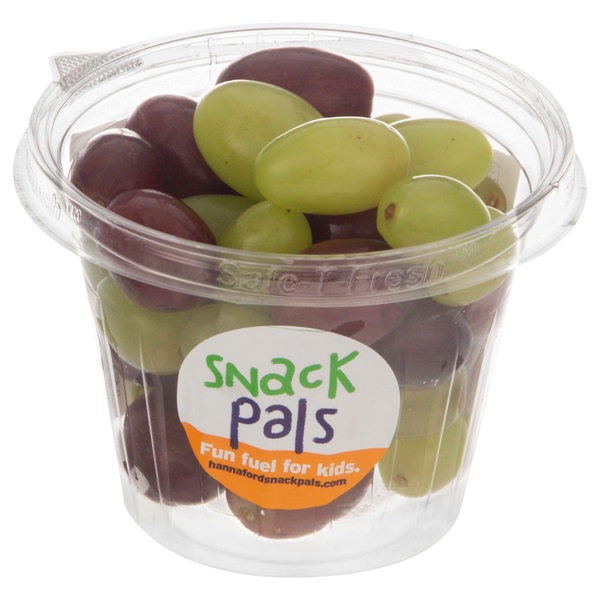 Hannaford Snack Pals Red & Green Grapes