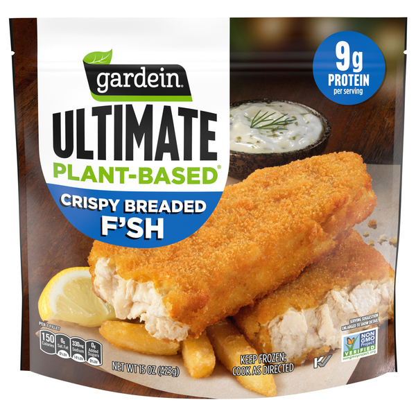 Gardein Ultimate Plant-Based Crispy Breaded F'sh