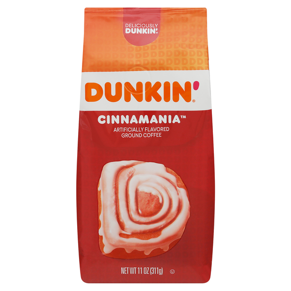 Save on Dunkin' Cinnamania Coffee (Ground) Order Online Delivery GIANT