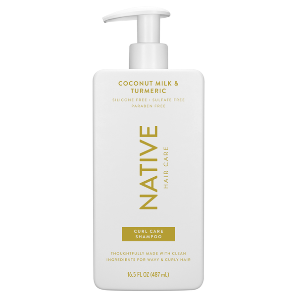 Native Hair Coconut Milk & Turmeric Curl Care Shampoo