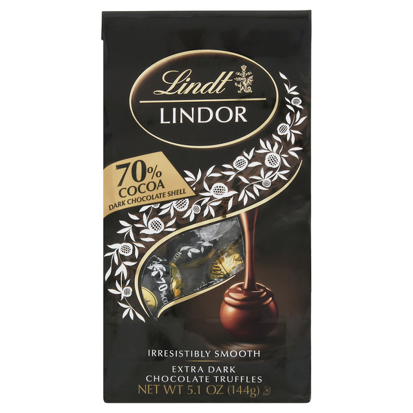 Save On Lindt Truffles Extra Dark Chocolate 70 Cocoa Order Online 