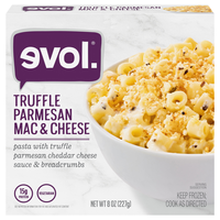 Evol Truffle Parmesan Mac & Cheese Vegetarian Frozen Meal