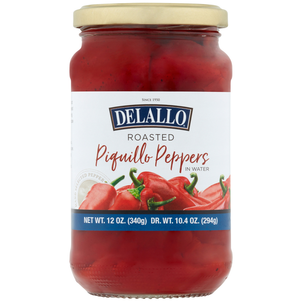 DeLallo Roasted Piquillo Peppers in Water