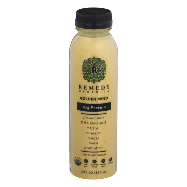 Remedy Organics 100% Plant Based Golden Mind Beverage Fresh