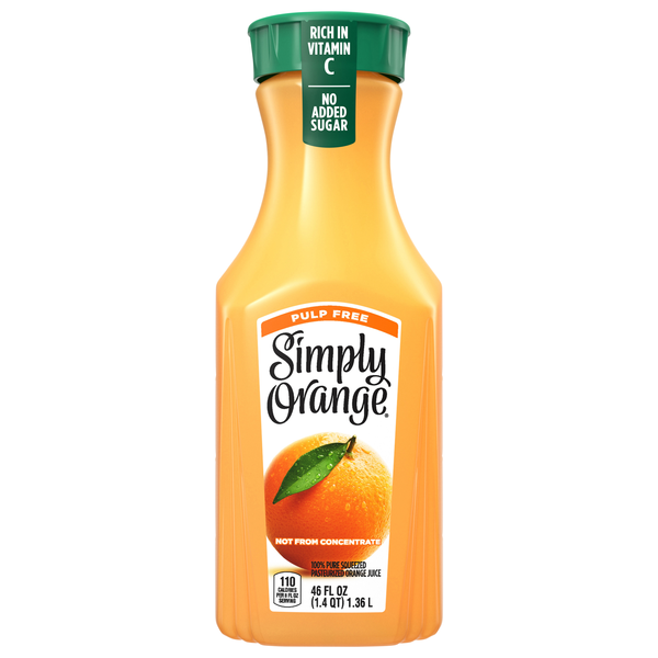 Simply Pulp Free Orange Juice