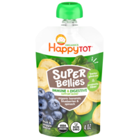 Happy Tot Organics Super Bellies Bananas Spinach & Blueberries