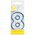 Wilton Numeral Birthday Candle #8