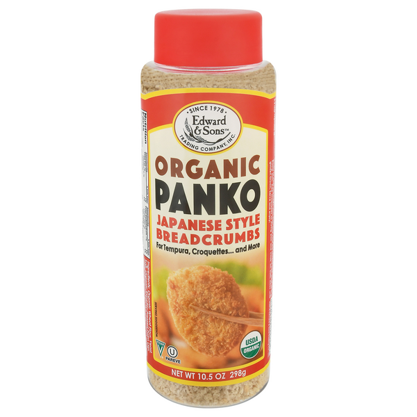 Edward & Sons Organic Vegan Japanese Style Panko Bread Crumbs