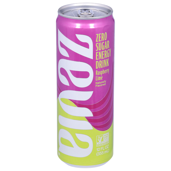 Save on Zevia Zero Calorie Raspberry Lime Energy Drink Order Online